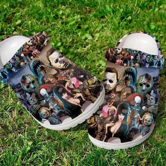 Halloween Horror Movies Characters Crocband Clogs Shoes - Monsterry UK
