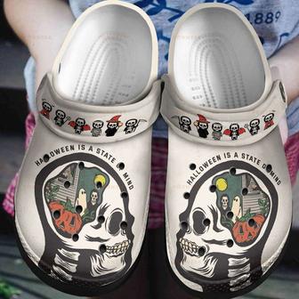 Halloween Is A State Of Mind Crocband Clogs - Monsterry UK