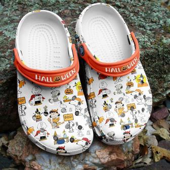 Halloween Snoopy Boo The Peanut Crocband Clogs | Favorety CA