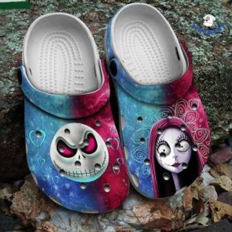Halloween The Nightmare Before Christmascrocs Comfortable Clogs Crocband Shoes For Men Women - Monsterry