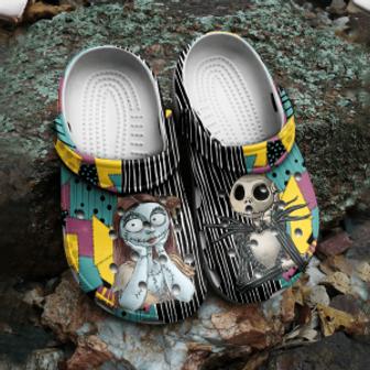 Halloween The Nightmare Before Christmascrocs Shoes Comfortable Clogs Crocband For Men Women - Monsterry UK