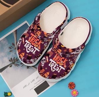 Halloween Trick Or Treat V2 Classic Clogs Shoes - Monsterry CA