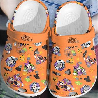 Happy Halloween Mickey Mouse Classic Clogs Shoes | Favorety UK