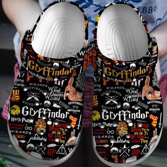 Harry Potter Movie Gryffindor Crocs Crocband Clogs Shoes | Favorety