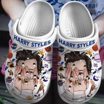 Harry Styles One Direction Band Music Crocs Crocband Clogs Shoes | Favorety AU