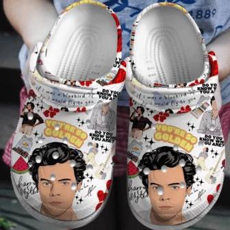 Harry Styles Singer Music Crocs Crocband Clogs Shoes Comfortable For Men Women | Favorety UK