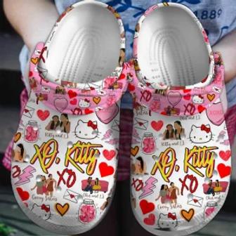 Hello Kitty Crocs Crocband Clogs Shoes Gift For Men Women And Kids | Favorety CA