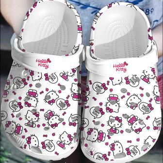 Hello Kitty So Cute Pink White Clogs Shoes | Favorety CA