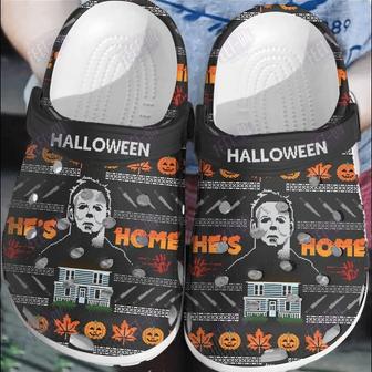 Hes Home Michael Myers Horror Movie Halloween Classic Clogs Shoes | Favorety