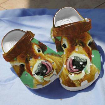 Highland Cow Cattle Clogs Shoes Birthday Christmas Gifts For Men Women - Monsterry UK
