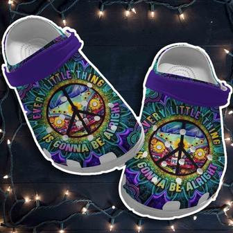 Hippie Bus Collection Shoes Clogs - Be Alright Shoes Clogs Gifts For Son Daughter - Monsterry DE
