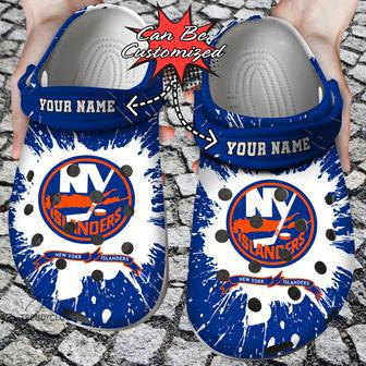 Hockey Personalized Ny Islanders Team Clog Shoes | Favorety CA