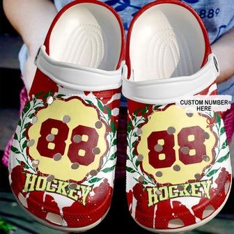 Hockey Personalized Passion Classic Clogs Shoes - Monsterry