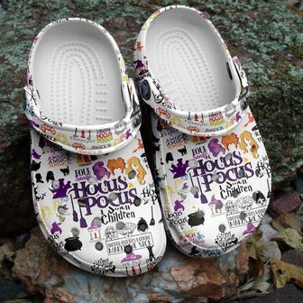 Hocus Pocus I Smell Children Halloween Classic Clog Shoes - Monsterry AU