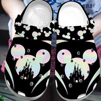 Holographic Disney Land Mickey Mouse Clogs Shoes | Favorety AU