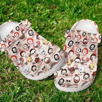 Horror Movie Characters Crocs Clog Shoes - Monsterry UK