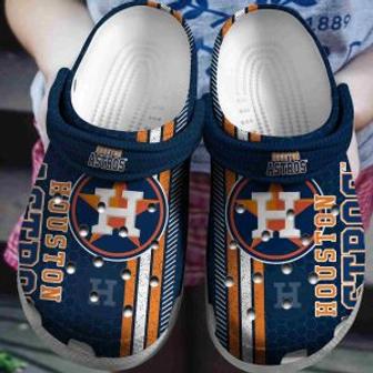 Houston Astros Crocs Clogs Crocband Shoes Comfortable For Men Women | Favorety AU