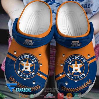 Houston Astros Navy Mlb Sport Crocs Clogs Crocband Shoes | Favorety DE