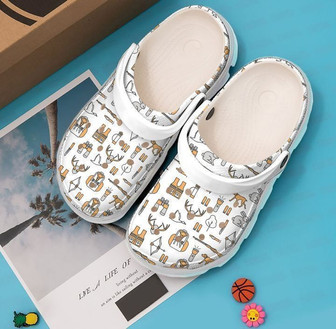 Hunting Pattern Classic Clogs Shoes - Monsterry