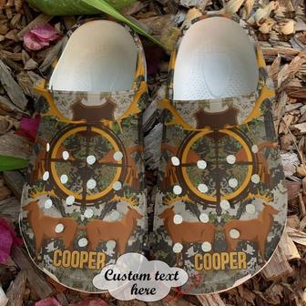 Hunting Personalized Deer Hunters Classic Clogs Shoes - Monsterry DE