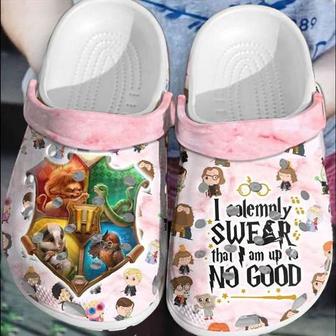 I Solemnly Swear That I Am Up No Good Hp Crocband Clogs - Monsterry UK
