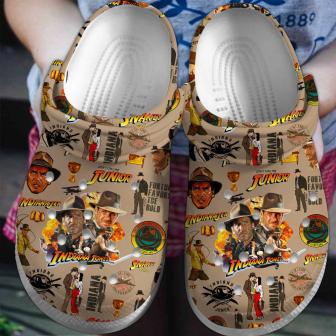 Indiana Jones Movie Crocs Crocband Clogs Shoes | Favorety