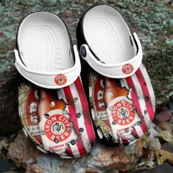 Iron City Beer Clogs Crocband Comfortable Shoes Crocs For Men Women - Monsterry UK