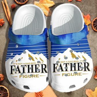 Its Not A Dad Bod Funny Busch Beer Shoes Clogs Gift For Fathers Day | Favorety