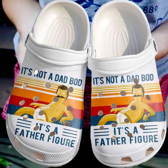 Its Not Dad Bod Its A Father Figure Crocband Clogs - Monsterry UK