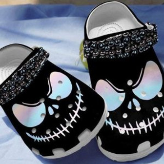 Jack Skellington Clog Clog Shoes - Monsterry