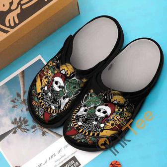 Jacks Christmas Plan Skellington The Nightmare Crocband Clogs Shoes - Monsterry UK