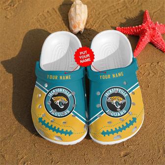 Jacksonville Jaguars Personalized Custom For Nfl Fans Clog Shoes | Favorety AU