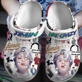 Jimin Bts Band Music Crocs Crocband Clogs Shoes | Favorety