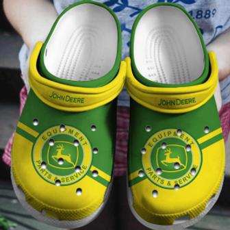 John Deere Crocs Shoes Comfortable Crocband Clogs For Men Women | Favorety