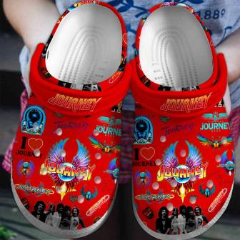 Journey Rock Band Music Crocs Crocband Clogs Shoes - Monsterry CA