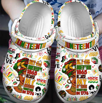 Juneteenth Clog Clogband Clogs Shoes For Men Women And Kids - Monsterry