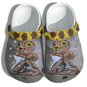 Juneteenth God Say You Are Croc Shoes Gift Daughter- Sunflower Black Queen Shoes Gift Grandaughter - Monsterry