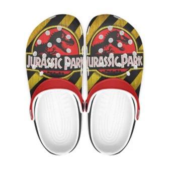 Jurassic Park Jurassic World Movie Crocs Crocband Shoes Clogs Custom Name For Men Women And Kids | Favorety