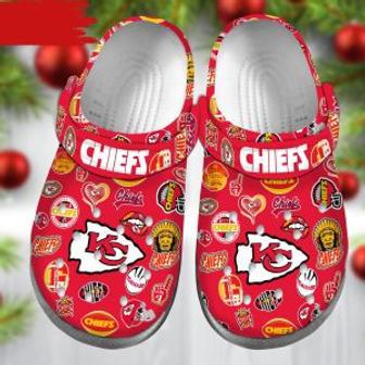 Kansas City Chiefs Nfl Sport Crocs Crocband Clogs Shoes For Men Women And Kids | Favorety DE