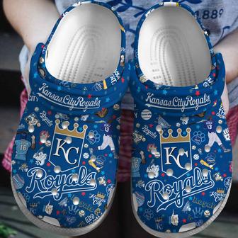 Kansas City Royals Mlb Sport Crocs Crocband Clogs Shoes For Men Women And Kids | Favorety UK