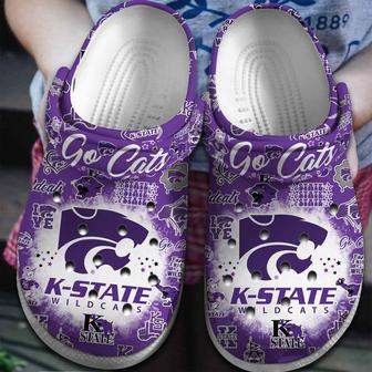 Kansas State Wildcats Ncaa Sport Crocs Crocband Clogs Shoes | Favorety CA