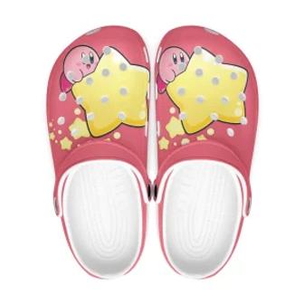 Kirby Game Crocs Crocband Shoes Clogs Custom Name For Men Women And Kids - Monsterry UK