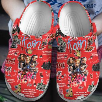 Korn Music Band Crocs Crocband Clogs Shoes | Favorety AU