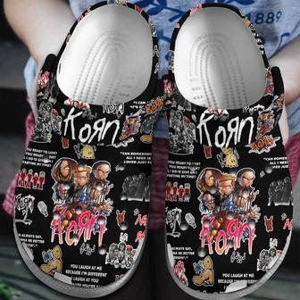 Korn Music Band Crocs Crocband Clogs Shoes | Favorety AU