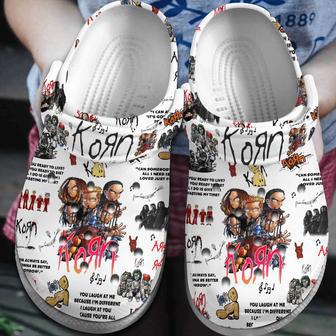 Korn Music Band Crocs Crocband Clogs Shoes | Favorety AU