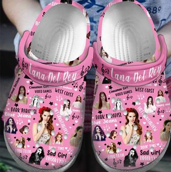 Lana Del Rey Music Crocs Crocband Clogs Shoes For Men Women And Kids | Favorety DE