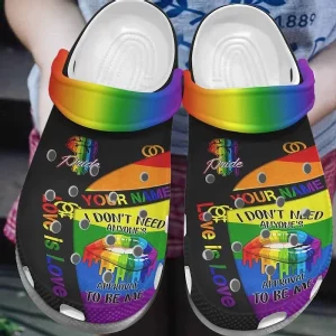 Lgbt Pride Month Clog Clogband Clogs Shoes Comfy For Men Women And Kids - Monsterry