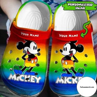 Lgbt Pride Month Clog Clogs Clogband Shoes - Monsterry