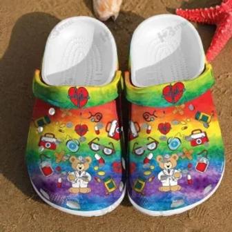 Lgbt Pride Month Crocs Clogs Crocband Custom Name For Men Women And Kids - Monsterry
