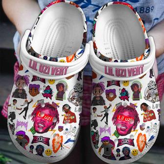 Lil Uzi Vert Rapper Music Crocs Crocband Clogs Shoes - Monsterry UK
